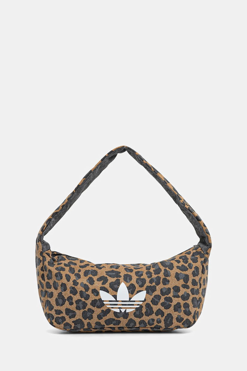 adidas Originals geantă de bumbac Leo S Bag culoarea bej, JX3198