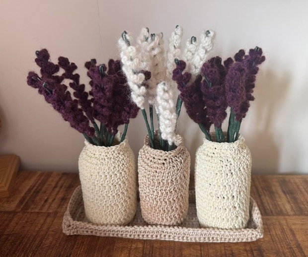 Set decorativ cu lavanda by Irina