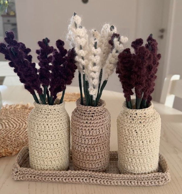 Set decorativ cu lavanda by Irina