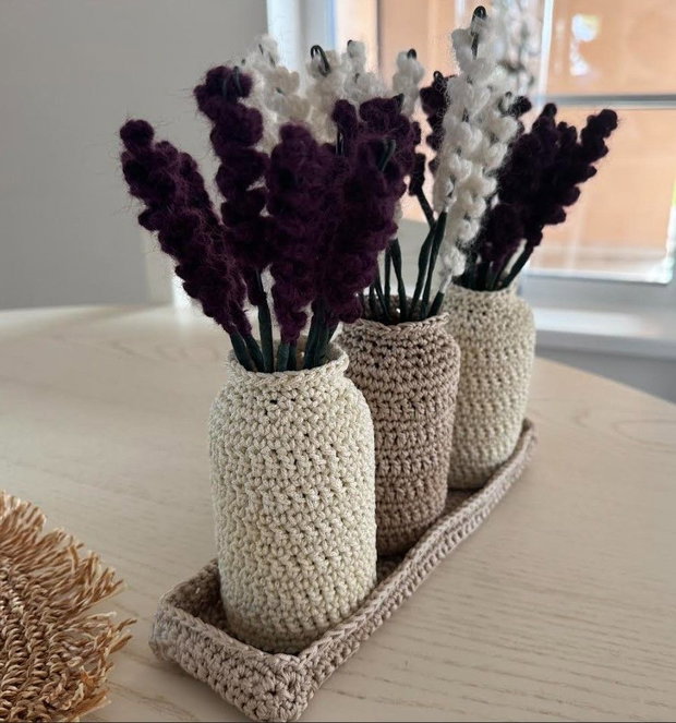 Set decorativ cu lavanda by Irina