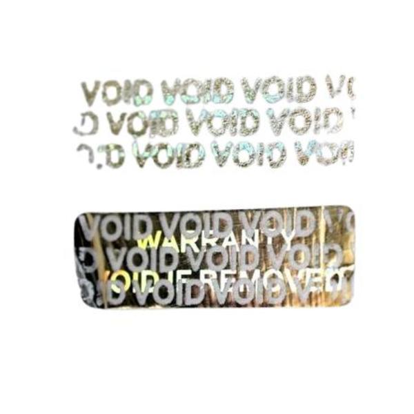 Etichete Autoadezive Holografice pentru Securizare Sigilare Autentificare 30 x 10 mm, argintiu