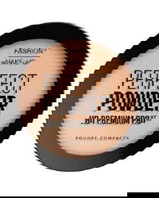 Pudră compactă, Fashion Make-up, Perfect Powder HD Premium PRO -03 Beige Dore