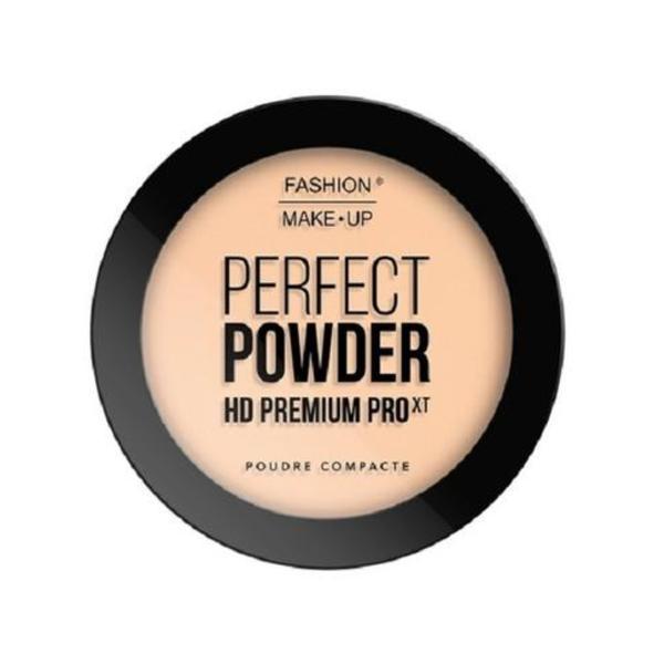 Pudră compactă, Fashion Make-up, Perfect Powder HD Premium PRO - 02 Ivoire