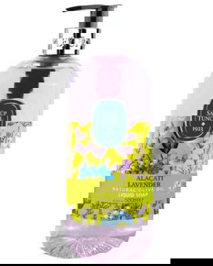 Sapun lichid cu ulei natural de Masline Alaçati Lavender Eyüp Sabri Tuncer, 500 ml