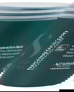 Masca de Reconstructie Par Deteriorat de la Mediu la Gros - Alfaparf Milano Semi Di Lino Reconstruction Reparative Mask A - Z Bond Complex, 500 ml