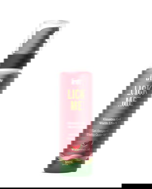 Lubrifiant oral cu efect de incalzire Intt Lick Me pepene verde 50 ml