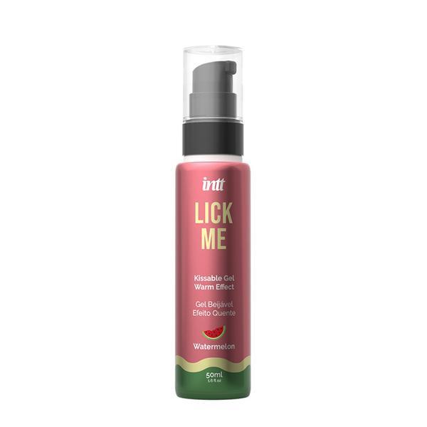 Lubrifiant oral cu efect de incalzire Intt Lick Me pepene verde 50 ml
