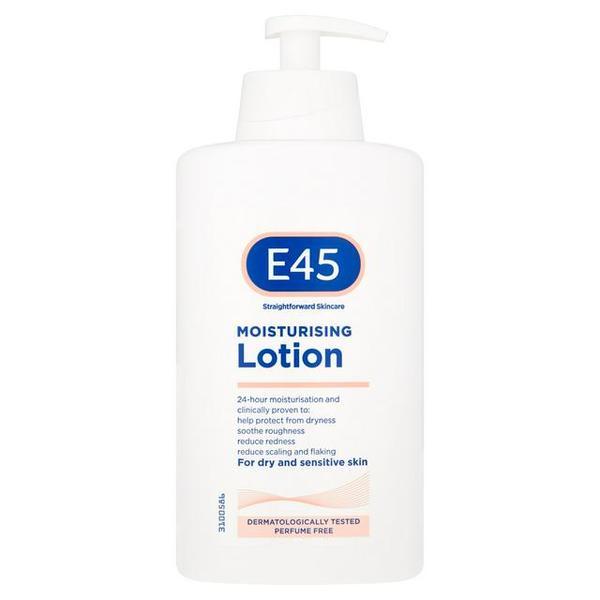 Lotiune dermatologica hidratanta pentru piele uscata si sensibila, E 45,  500ml