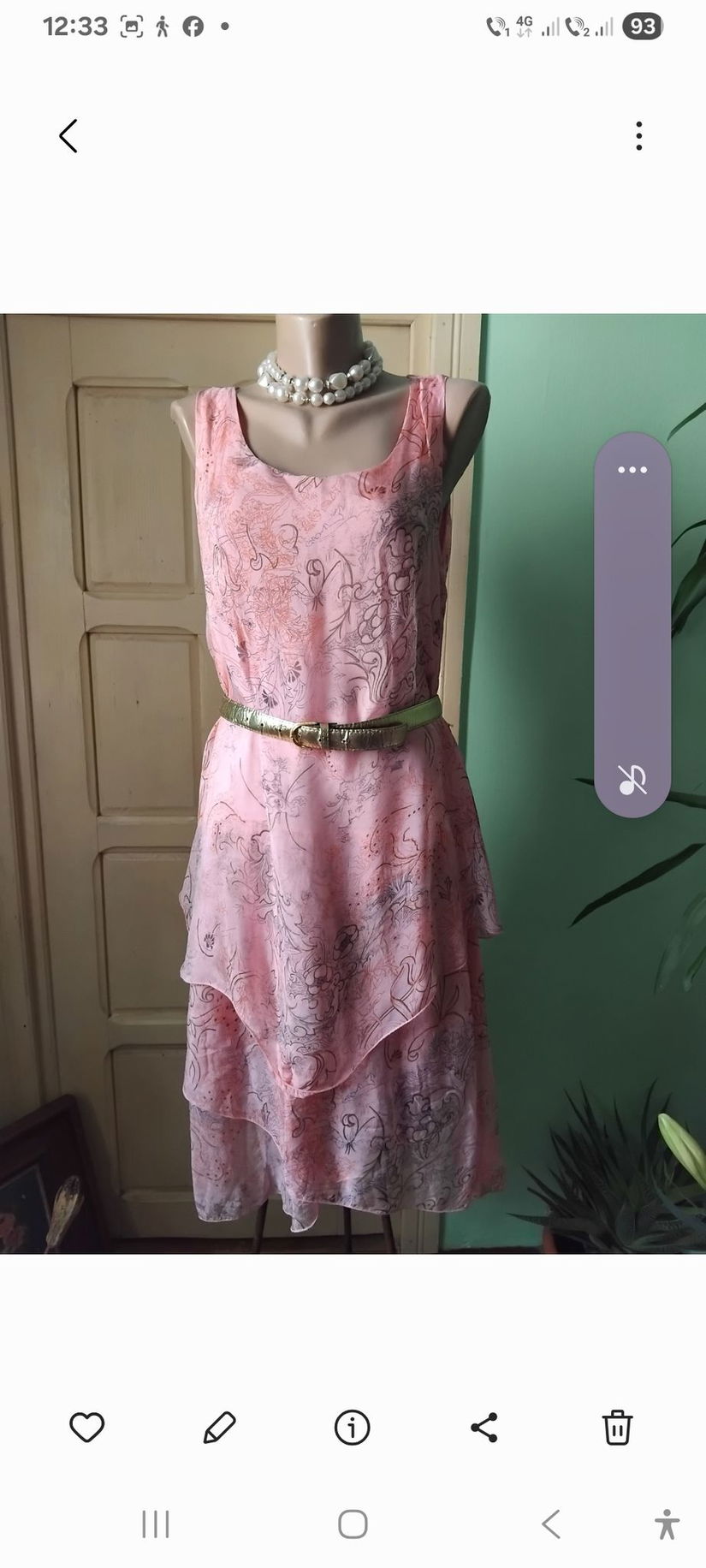 Rochie cu suprapunerisilk in amestec