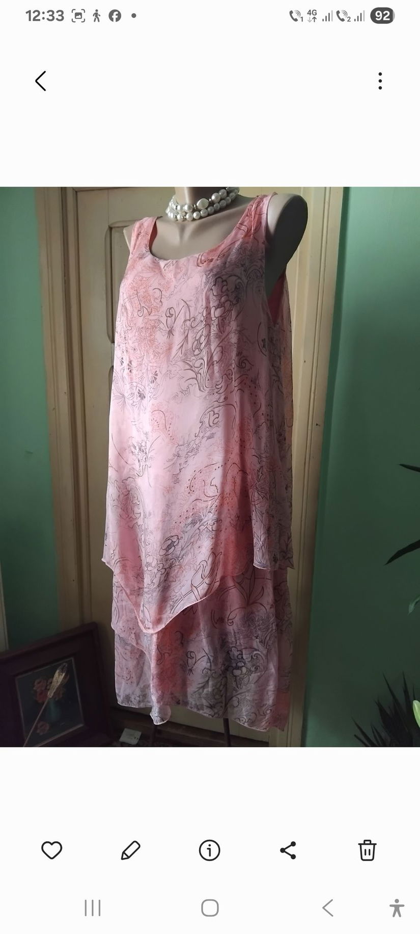 Rochie cu suprapunerisilk in amestec