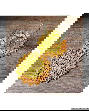 Set Coastere  Model Soare Brodat | Decor Unicat