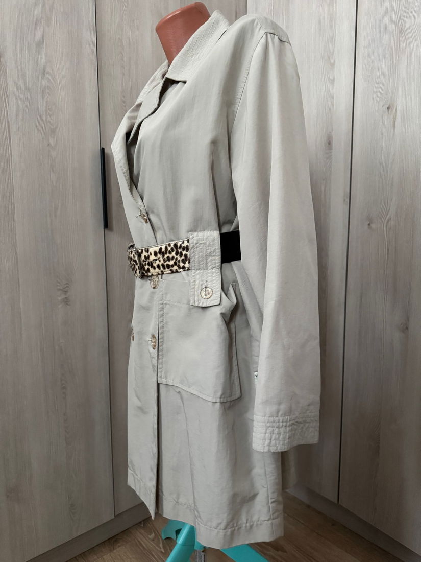 TRENCH ARMANI JEANS ORIGINAL MARIME 44 IT UMERI 46 CM MADE IN ITALY