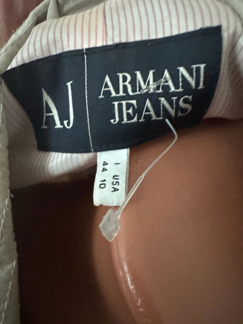 TRENCH ARMANI JEANS ORIGINAL MARIME 44 IT UMERI 46 CM MADE IN ITALY