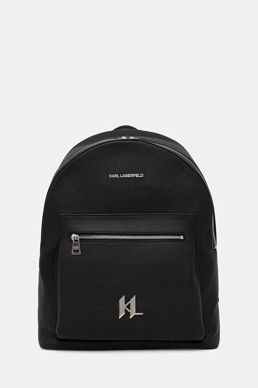 Karl Lagerfeld rucsac culoarea negru, mare, neted, 554451.815908