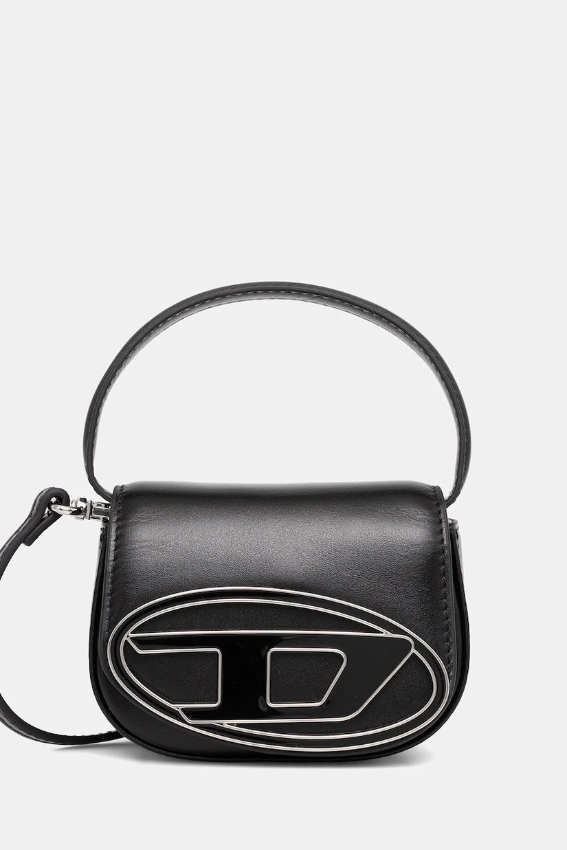 Diesel poseta de piele 1DR 1DR culoarea negru, X08709.PR818