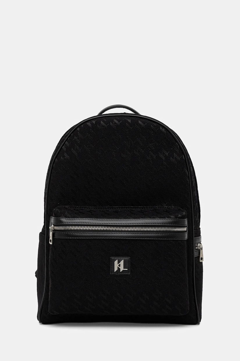 Karl Lagerfeld rucsac culoarea negru, mare, modelator, 554115.805925