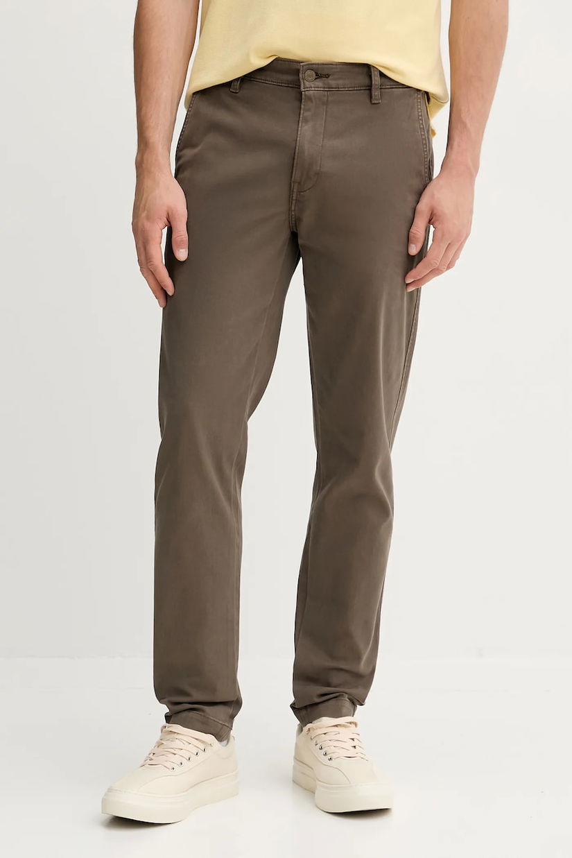 Levi's pantaloni pantaloni verzi drepti pentru bărbați 17196