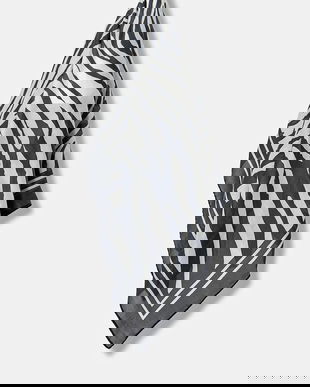 Aldo esarfa culoarea negru, modelator, ZEBRIA.003