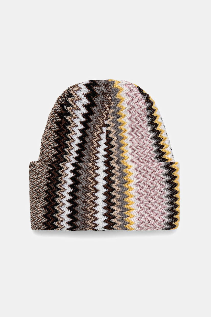Missoni caciula de lana culoarea negru, CP00WMDA232