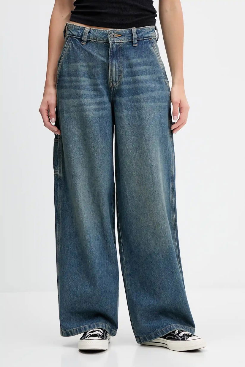 Dickies jeansi culoarea albastru marin, DK0A4Z6S
