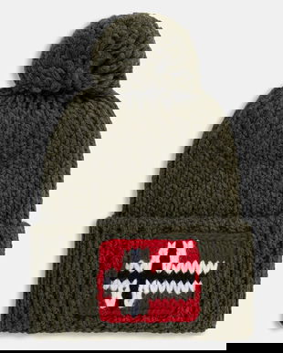 Napapijri caciula din amestec de lana Semiury 5 culoarea verde, NP0A4GKBG0A1