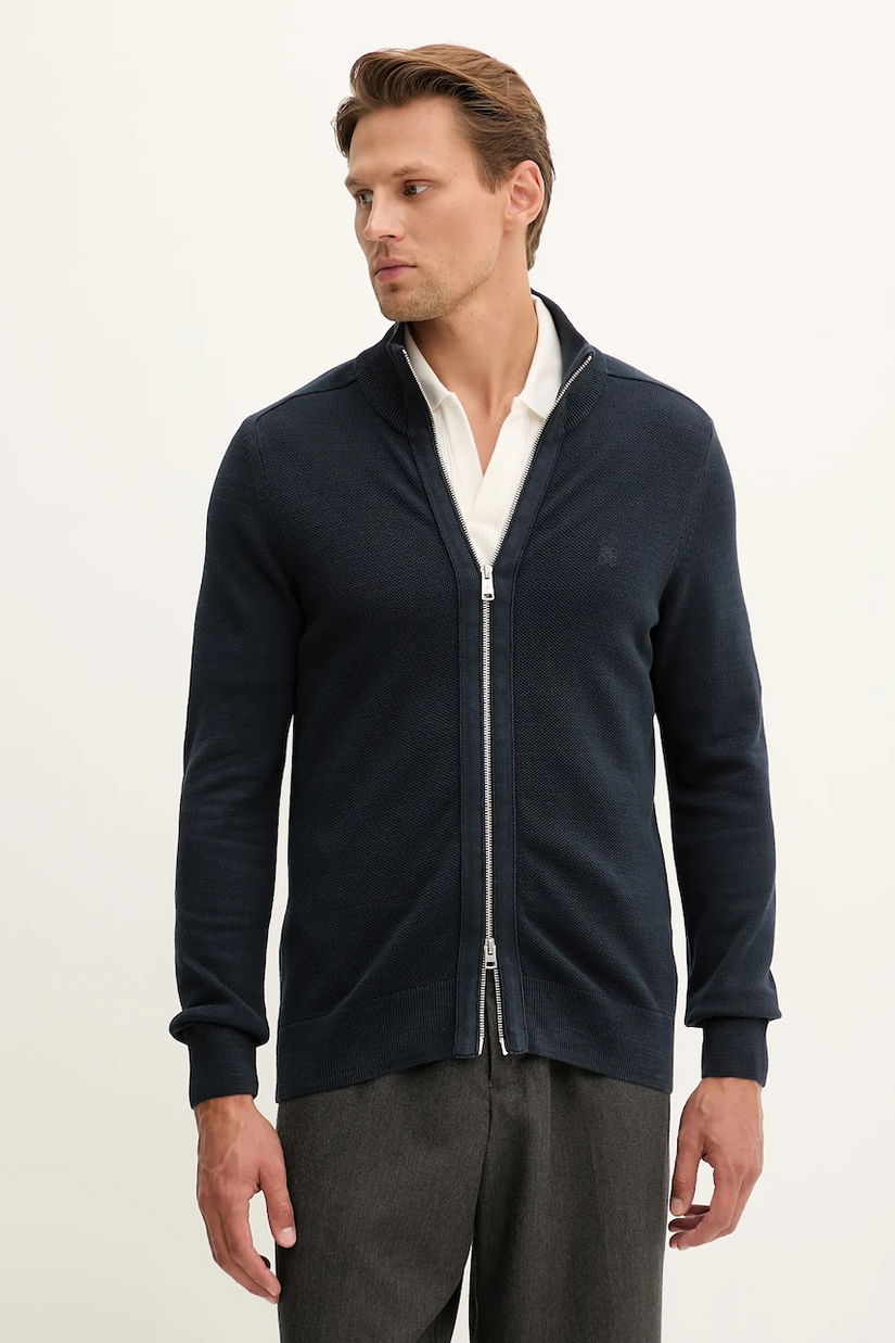 Marc O'Polo cardigan din bumbac culoarea albastru marin, M28502361026