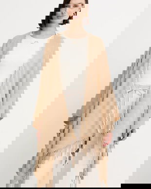 Marella poncho Emme by Marella culoarea bej, 2525546031200