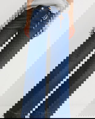 Fracomina jeansi high waist, FS25WV3011D40193