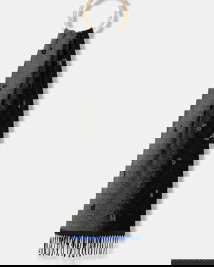 Paul Smith esarfa de lana culoarea negru, modelator, M1A-150C-T711