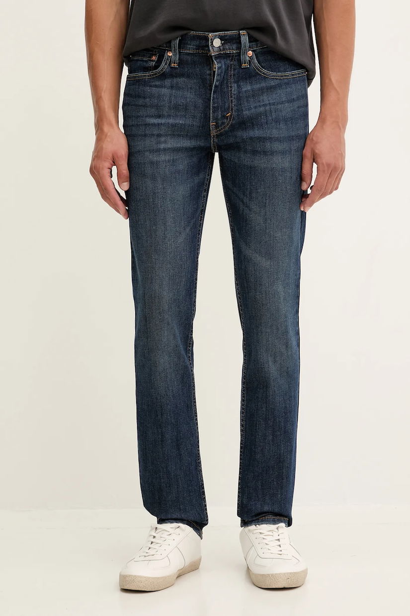 Levi's jeansi 511™ SLIM culoarea albastru marin, 04511.4655
