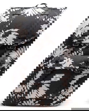 Herschel rucsac Little America™ 30 L culoarea negru, mare, cu model, 11390-06917-OS