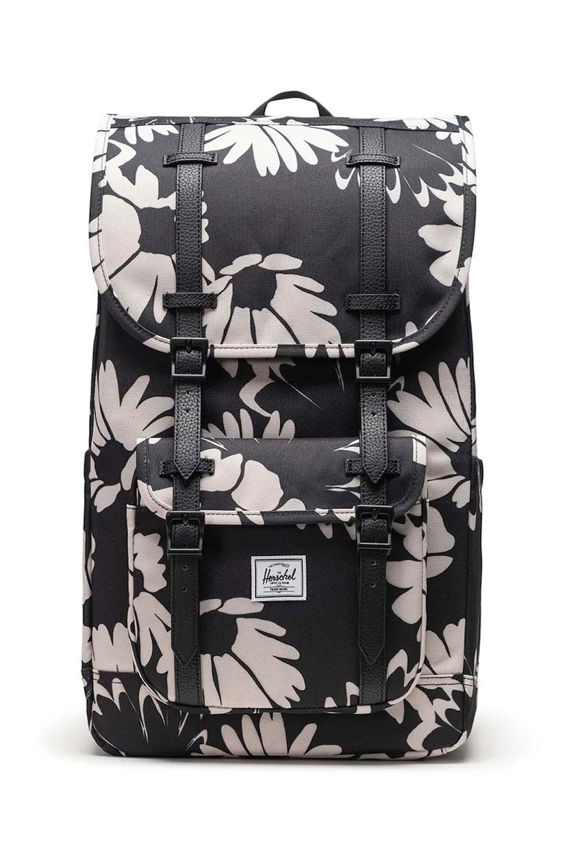 Herschel rucsac Little America™ 30 L culoarea negru, mare, cu model, 11390-06917-OS