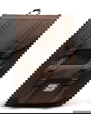 Herschel rucsac Little America™ Mid 21 L culoarea maro, mare, uni, 11391-07082-OS