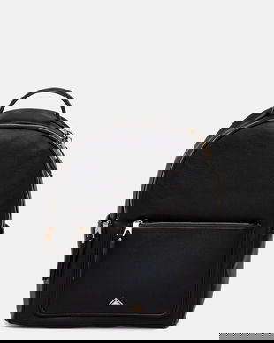 Aldo rucsac culoarea negru, mare, uni, LANNON.001