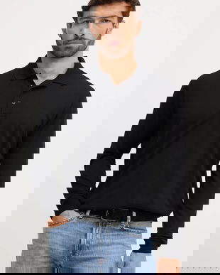 Paul&Shark pulover de lână Knitwear culoarea negru, light, 99311017