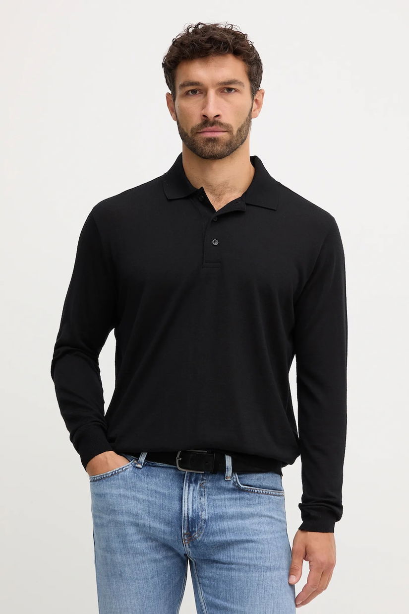 Paul&Shark pulover de lână Knitwear culoarea negru, light, 99311017