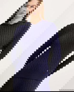 Chantelle pulover TWIST culoarea violet, C1A2L0