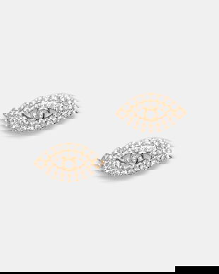 Aldo cercei placați cu aur EYES.972