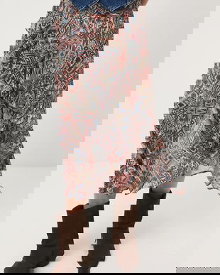 Medicine fustă midi, evazați