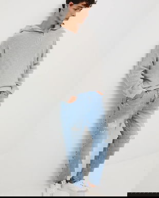 Medicine pulover culoarea gri