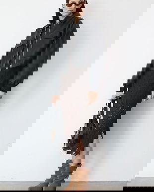 Medicine rochie culoarea maro, midi, mulata