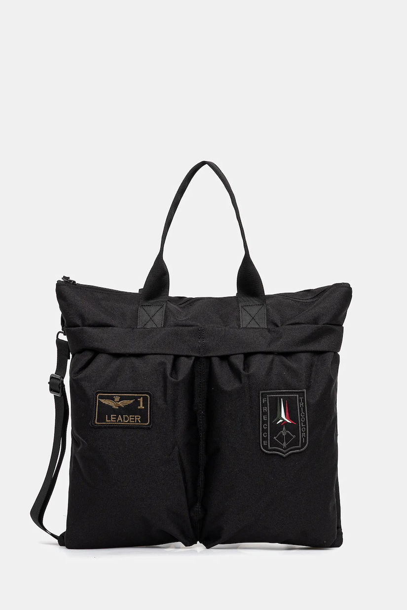 Aeronautica Militare geanta culoarea negru, BO1103UCT03215