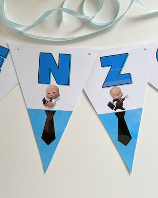 Ghirlanda Baby boss/Banner Baby boss