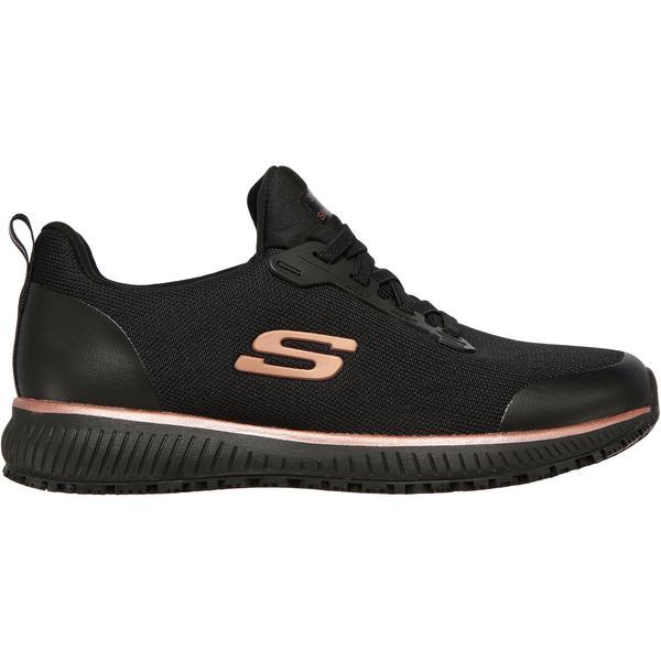 Pantofi sport femei Skechers Squad Sr 77222EC-BKRG, 41, Negru