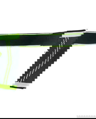 Glezniera universala, spandex, negru/verde, 32x15.5 cm