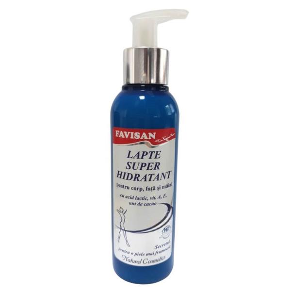 Lapte de Corp Hidratant pentru Corp, Fata si Maini - Favisan, 200 ml