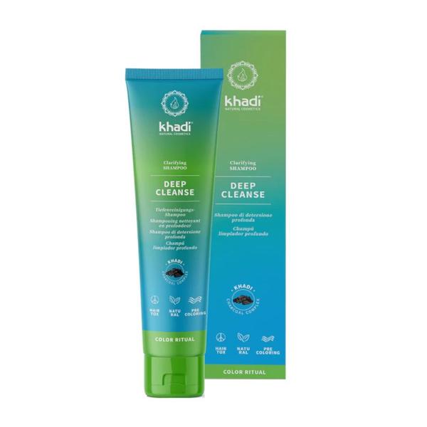 Sampon Clarifiant cu Carbune - Khadi Clarifying Shampoo Deep Cleanse, 150 ml