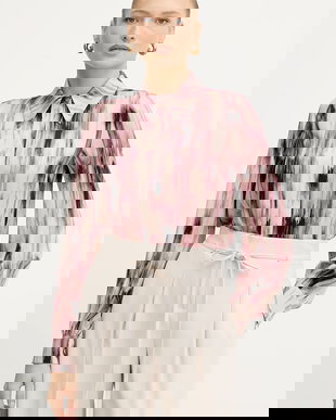 Silvian Heach cămașă TONGEA culoarea roz, cu guler clasic, regular, GPA25458CA