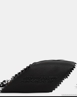 Karl Lagerfeld punga cosmetice culoarea negru, A3M32053