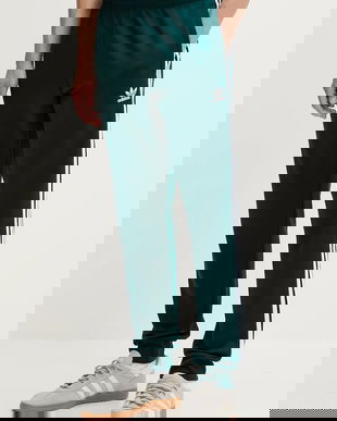 adidas Originals pantaloni de trening Sst Tp culoarea verde, cu imprimeu, JY1288